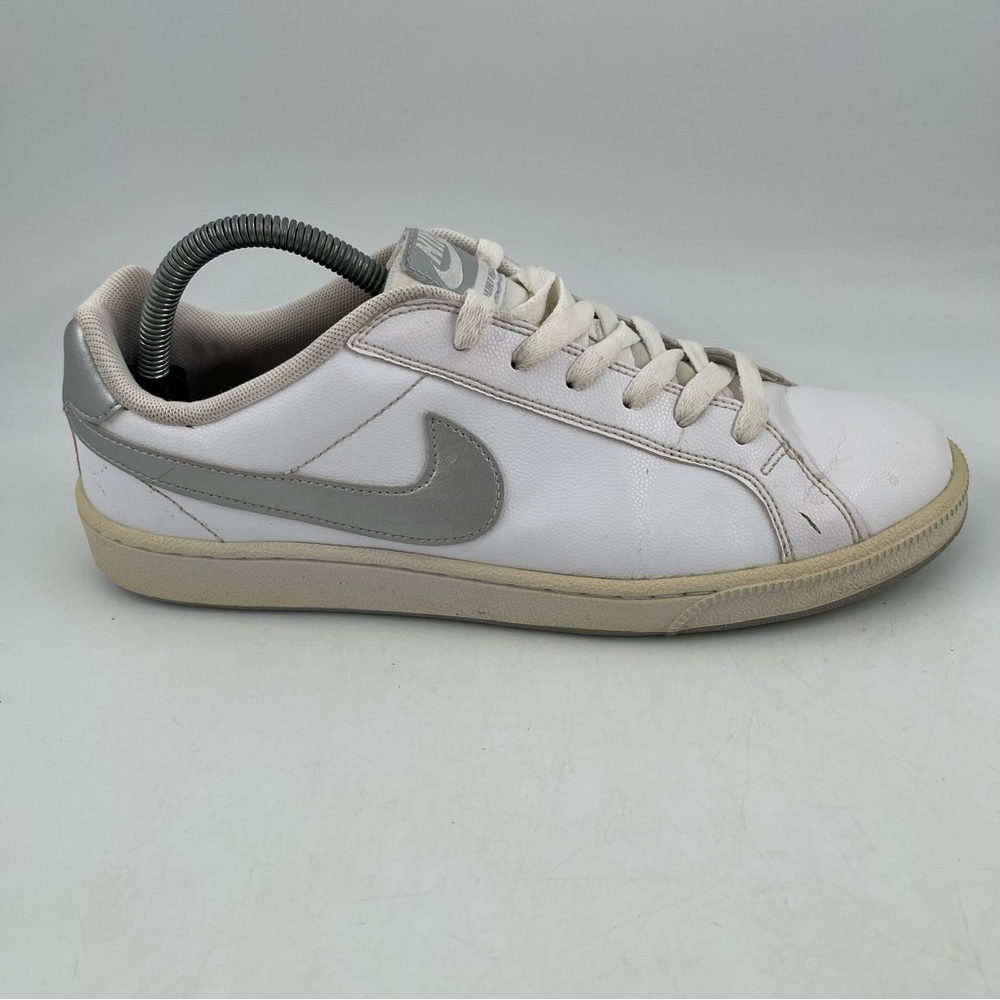 Nike Women’s Court Majestic White Grey Lace Up Low Top Running Shoes - Size 10